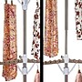 Household Essentials Tripod Plastic Drying Rack, Tan/White (5052-1)~#|#~sp12160852_sc7