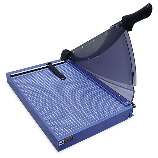 United Professional 18" Guillotine Paper Trimmer, Blue (T18P) Staples