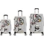 InUSA Prints Hardside Country Stickers Carry-On Suitcase, 4-Wheeled Spinner, TSA Checkpoint Friendly, World (IUAPCSML-WOR)~#|#~sp121843323_sc7