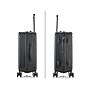 InUSA Deep 20" Hardside Carry-On Suitcase, 4-Wheeled Spinner, TSA Checkpoint Friendly, Black (IUDEE00S-BLK)~#|#~sp121843634_sc7