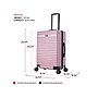 InUSA Deep 24" Hardside Suitcase, 4-Wheeled Spinner, TSA Checkpoint Friendly, Rose Gold (IUDEE00M-ROS)~#|#~sp121843652_sc7