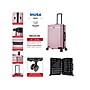 InUSA Deep 24" Hardside Suitcase, 4-Wheeled Spinner, TSA Checkpoint Friendly, Rose Gold (IUDEE00M-ROS)~#|#~sp121843654_sc7