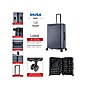InUSA Deep 29.23" Hardside Suitcase, 4-Wheeled Spinner, Blue (IUDEE00L-BLU)~#|#~sp121843675_sc7