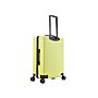 InUSA Deep 25.59" Hardside Suitcase, 4-Wheeled Spinner, TSA Checkpoint Friendly, Green (IUDEE00M-GRN)~#|#~sp121843702_sc7