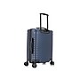 InUSA Deep 21.65" Hardside Carry-On Suitcase, 4-Wheeled Spinner, Blue (IUDEE00S-BLU)~#|#~sp121843724_sc7