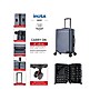 InUSA Deep 21.65" Hardside Carry-On Suitcase, 4-Wheeled Spinner, Blue (IUDEE00S-BLU)~#|#~sp121843830_sc7