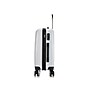 InUSA Fusion 20" Hardside Butterfly Carry-On Suitcase, 4-Wheeled Spinner, TSA Checkpoint Friendly, White (IUAPC00S-FUS)~#|#~sp121925104_sc7