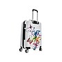 InUSA Fusion 24" Hardside Butterfly Suitcase, 4-Wheeled Spinner, TSA Checkpoint Friendly, Fusion (IUAPC00M-FUS)~#|#~sp121925112_sc7