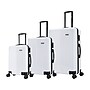 DUKAP Stratos Hardside Spinner Luggage Set, TSA Checkpoint Friendly, White (DKSTRSML-WHI)~#|#~sp121925122_sc7