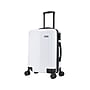 DUKAP Stratos 21.65" Hardside Carry-On Suitcase, 4-Wheeled Spinner, TSA Checkpoint Friendly, White (DKSTR00S-WHI)~#|#~sp121925156_sc7