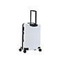 DUKAP Stratos 24" Hardside Suitcase, 4-Wheeled Spinner, TSA Checkpoint Friendly, White (DKSTR00M-WHI)~#|#~sp121925165_sc7