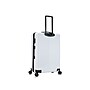 DUKAP Stratos 28" Hardside Suitcase, 4-Wheeled Spinner, TSA Checkpoint Friendly, White (DKSTR00L-WHI)~#|#~sp121925181_sc7