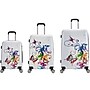 InUSA 3-Piece Hardside Butterfly Spinner Luggage Set, TSA Checkpoint Friendly, Fusion (IUAPCSML-FUS)~#|#~sp121925196_sc7