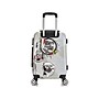 InUSA Prints 20" Hardside Country Stickers Carry-On Suitcase, 4-Wheeled Spinner, TSA Checkpoint Friendly, World (IUAPC00S-WOR)~#|#~sp121925203_sc7