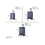 InUSA Deep 3-Piece Hardside Spinner Luggage Set, Blue (IUDEESML-BLU)~#|#~sp121925223_sc7