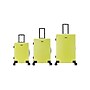 InUSA Deep 3-Piece Hardside Spinner Luggage Set, Green (IUDEESML-GRN)~#|#~sp121925243_sc7