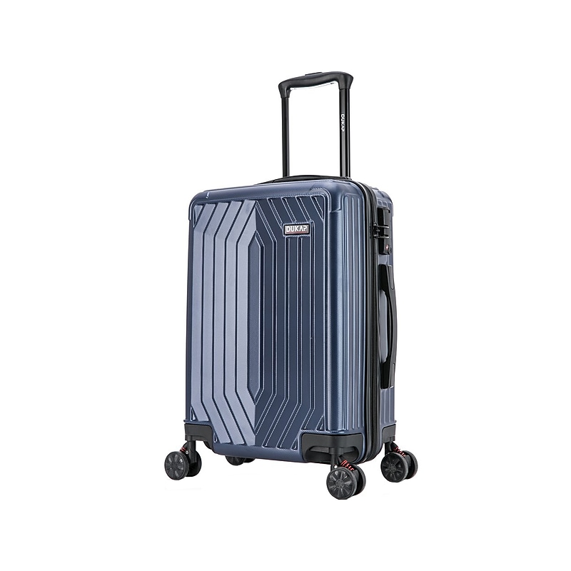 DUKAP Stratos 20" Hardside Carry-On Suitcase, 4-Wheeled Spinner, TSA Checkpoint Friendly, Blue (DKSTR00S-BLU) image 1