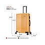 DUKAP Stratos 29.23" Hardside Suitcase, 4-Wheeled Spinner, TSA Checkpoint Friendly, Terracota (DKSTR00L-TER)~#|#~sp121925308_sc7