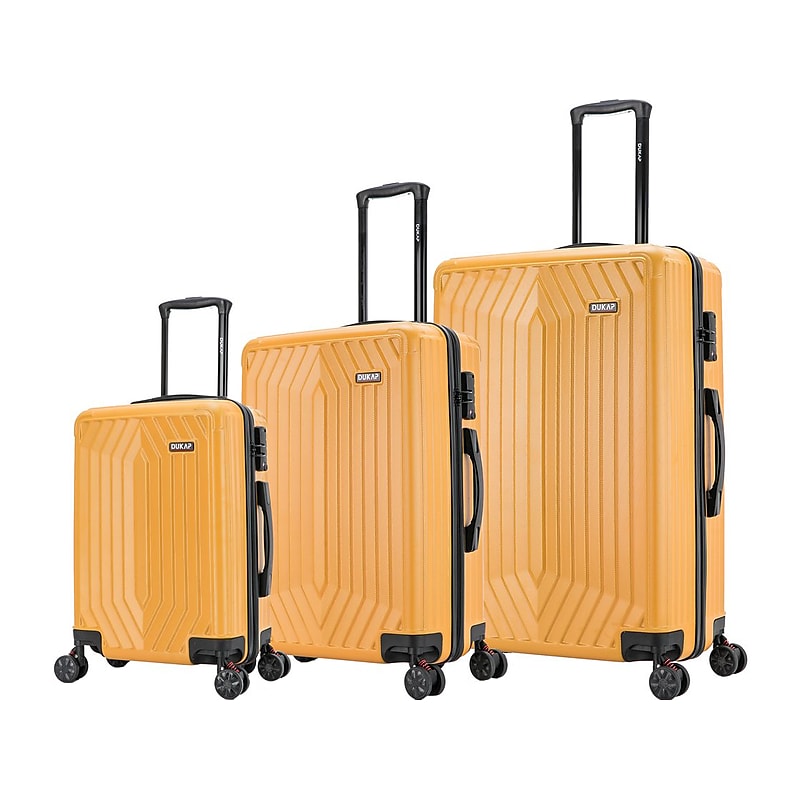 DUKAP Stratos Hardside Spinner Luggage Set, TSA Checkpoint Friendly, Terracota (DKSTRSML-TER) image 1