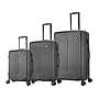 DUKAP Stratos 3-Piece Hardside Spinner Luggage Set, TSA Checkpoint Friendly, Black (DKSTRSML-BLK)~#|#~sp121925344_sc7