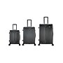 DUKAP Stratos 3-Piece Hardside Spinner Luggage Set, TSA Checkpoint Friendly, Black (DKSTRSML-BLK)~#|#~sp121925345_sc7