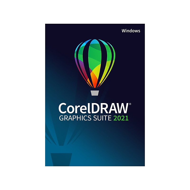 Corel CorelDRAW Graphics Suite 2021 for Windows and Mac, 1 User [DVD/Download] image 1
