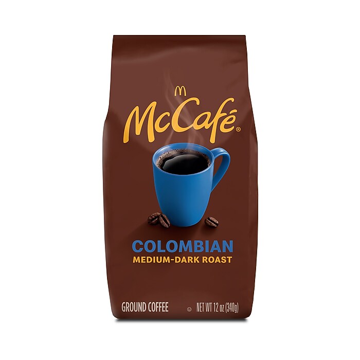 まぁこ　珈琲通 McCafé Colombian Ground Coffee, 12 oz. Bag (004300006346) | Staples