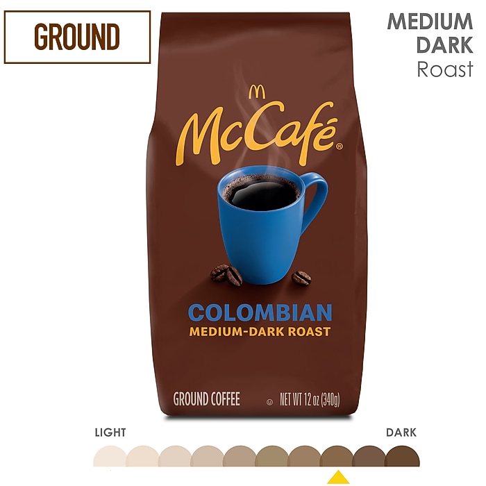 McCafé Colombian Ground Coffee, 12 oz. Bag (004300006346) | Staples