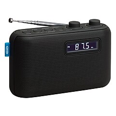 Jensen Portable AM/FM Digital Radio with Clock (SR-50) | Staples