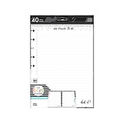 The Happy Planner 7" x 9.25" Refill, So Much To Do, White (AFCFP40-053)