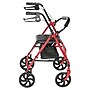 Drive Medical Folding Rollator, Red (10257RD-1)~#|#~sp122116734_sc7