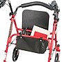 Drive Medical Folding Rollator, Red (10257RD-1)~#|#~sp122116737_sc7