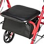 Drive Medical Folding Rollator, Red (10257RD-1)~#|#~sp122116738_sc7