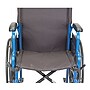 Drive Medical Blue Streak Manual Wheelchair, 18" Seat Width, Flipback Desk Arms, Blue (BLS18FBD-ELR)~#|#~sp122117699_sc7
