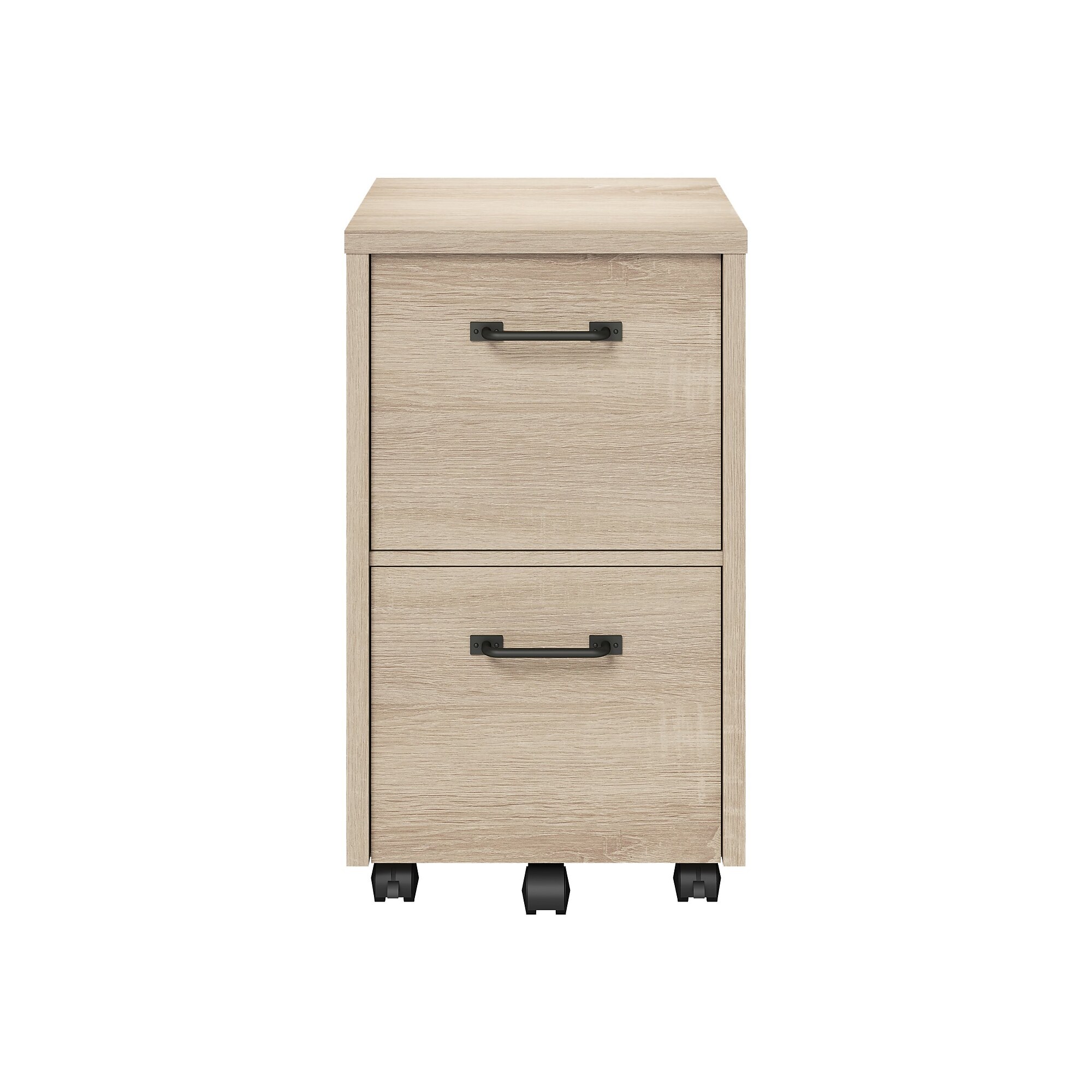 Whalen Dulzura 2-Drawer Mobile Vertical File Cabinet, Letter/Legal Size, 29.25″H x 17″W x 20″D, Warm Brown (SPUS-DZMF-LBM) Sansujyuku sansujyuku.com