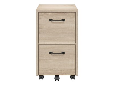 Whalen Dulzura 2-Drawer Mobile Vertical File Cabinet, Letter/Legal Size, 29.25″H x 17″W x 20″D, Warm Brown (SPUS-DZMF-LBM) Sansujyuku sansujyuku.com