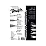 Sharpie Variety Pack Permanent Markers, Assorted Tips, Black, 6/Pack (2135318)~#|#~sp122204019_sc7