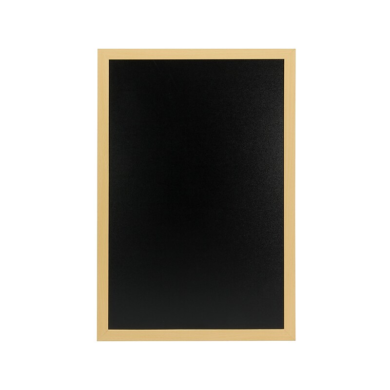 SecurIT Wall Chalkboard, Wood/Black (WBW-TE-40-60) image 1