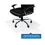 Mount-It! Carpet Chair Mat with Lip, 35.5" x 47", Clear Vinyl (MI-7817)~#|#~sp12230461_sc7