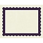 Great Papers Matte Certificates, 8.5" x 11", Beige/Purple, 100/Pack (961021)~#|#~sp122432756_sc7