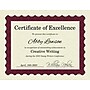 Great Papers Matte  Certificates, 8.5" x 11", Beige/Red, 25/Pack (934125)~#|#~sp122432769_sc7