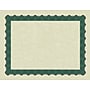 Great Papers Metallic Certificates, 8.5" x 11", Beige/Green, 100/Pack (934200)~#|#~sp122432774_sc7