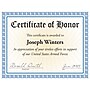 Great Papers Certificates, 8.5" x 11", Westminster Blue, 100/Pack (961032)~#|#~sp122432826_sc7