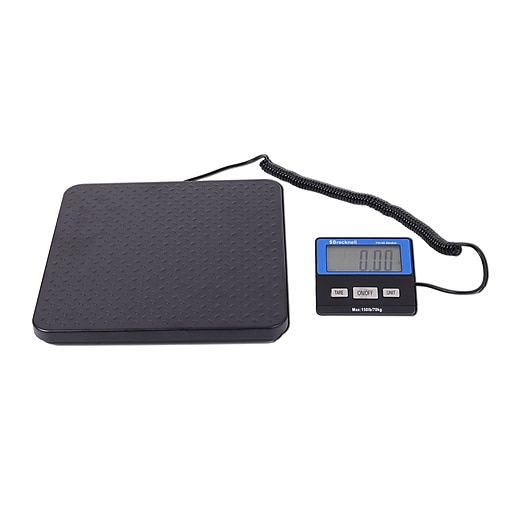 Salter-Brecknell LPS150 Portable Shipping Scale with LCD Display 12 Length x 15 Width x 1 Height 150lbs Capacity 