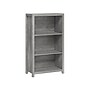 Whalen Fallbrook 3-Shelf 48"H Bookcase, Smoked Ash/Rustic Warm Gray (SPUS-FBBK-GM)~#|#~sp122516804_sc7