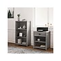 Whalen Fallbrook 3-Shelf 48"H Bookcase, Smoked Ash/Rustic Warm Gray (SPUS-FBBK-GM)~#|#~sp122516807_sc7