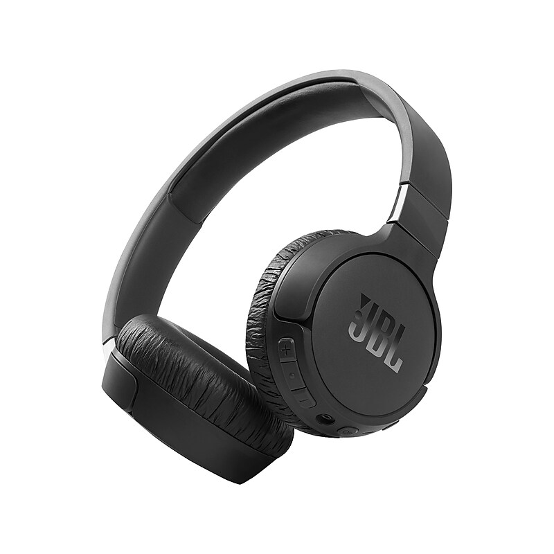JBL Tune 660NC Wired/Wireless Bluetooth Stereo Headphones, Black (JBLT660NCBLKAM) image 1