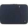 Solo New York Oswald Polyester Laptop Sleeve for 13.3" Laptops, Navy (SLV1613-5)~#|#~sp122517160_sc7