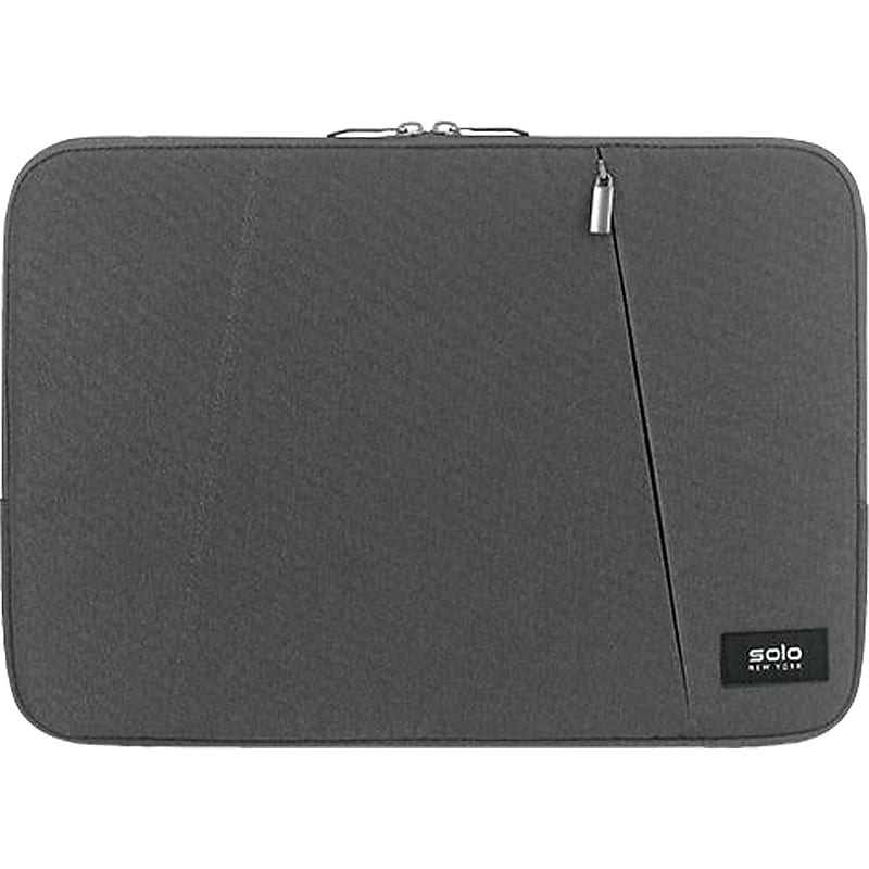 Solo New York Oswald Polyester Laptop Sleeve for 13.3" Laptops, Gray (SLV1613-10) image 1