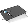 Solo New York Oswald Polyester Laptop Sleeve for 13.3" Laptops, Gray (SLV1613-10)~#|#~sp122517169_sc7